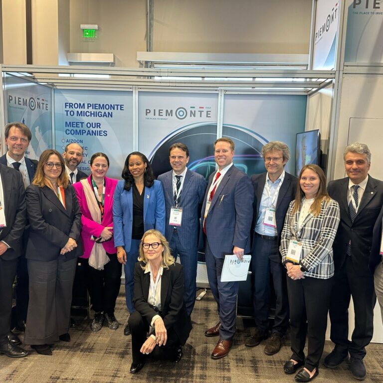 Successo della missione della delegazione della Regione Piemonte in Michigan che rafforza la collaborazione Italia-Stati Uniti in materia di mobilità, innovazione e investimenti