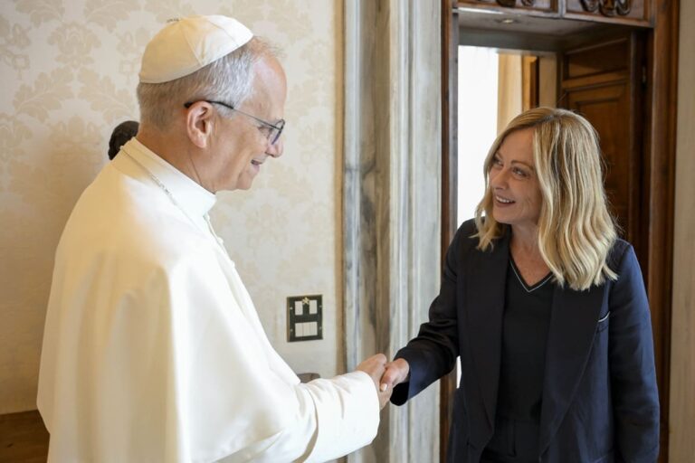 Papa Leone XIV riceve la premier Meloni in udienza in Vaticano