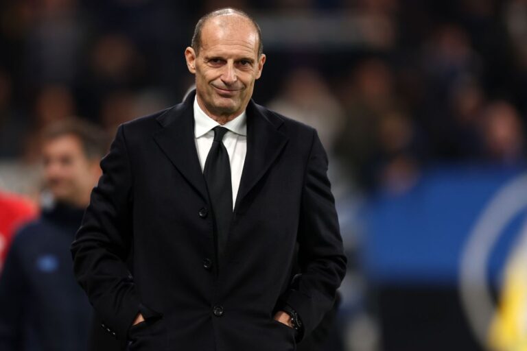 Allegri “Roma prima con merito, Leao non al 100% ma è recuperato”