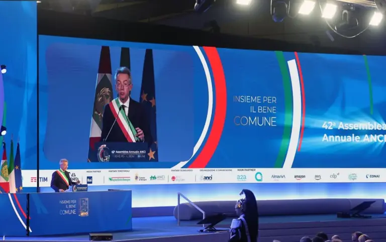 42esima Assemblea annuale dell’Anci, Manfredi “Confronto costruttivo con il Governo, segnale positivo”