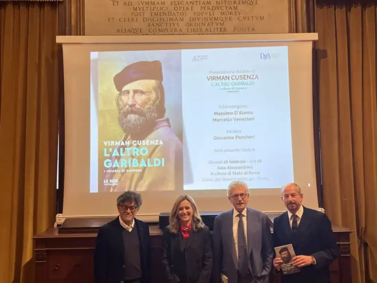 I “diari” di Caprera’, Virman Cusenza svela un Garibaldi inedito