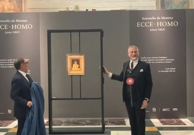Ecce Homo di Antonello in anteprima al Senato, Giuli “Restituiamo all’Italia un’opera di grande valore”
