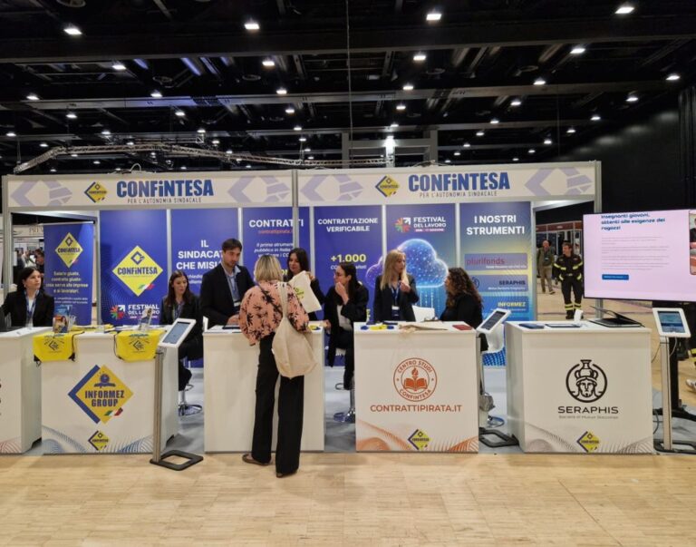 Confintesa al Festival del Lavoro, focus su rappresentatività, salari e contratti