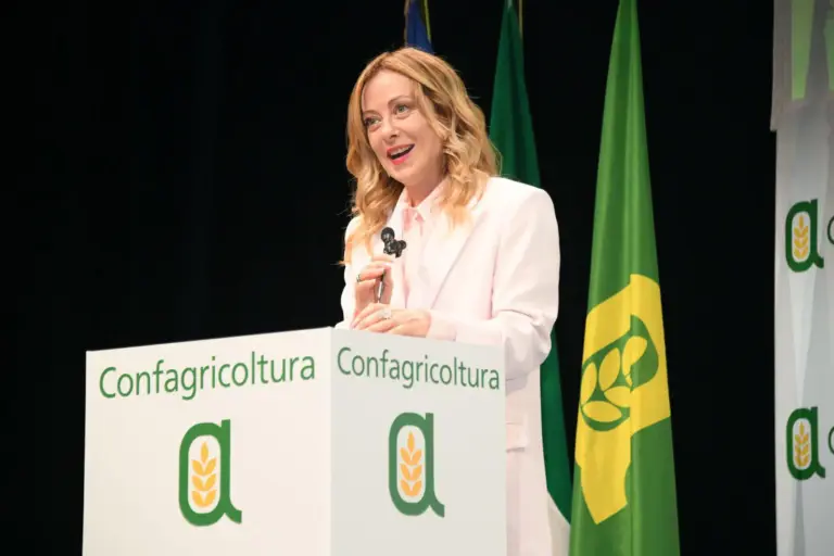 Meloni “L’agricoltura italiana è tornata protagonista, merito di imprenditori e lavoratori”