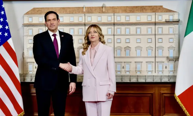 Meloni incontra Rubio “Dialogo franco tra alleati”