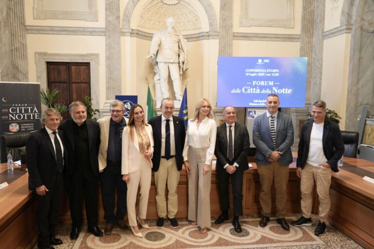 Lazio, nasce il Forum “Le Città della Notte”